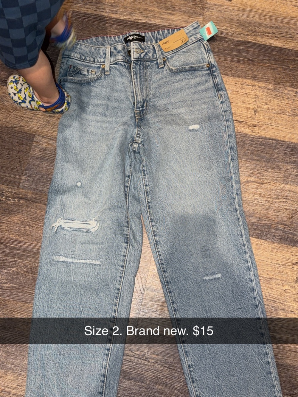 Light Blue Distressed Women’s Jeans